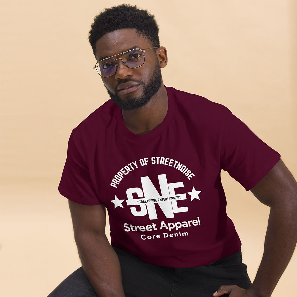 Thumbnail: Streetnoise (property of 001)Unisex classic tee copy