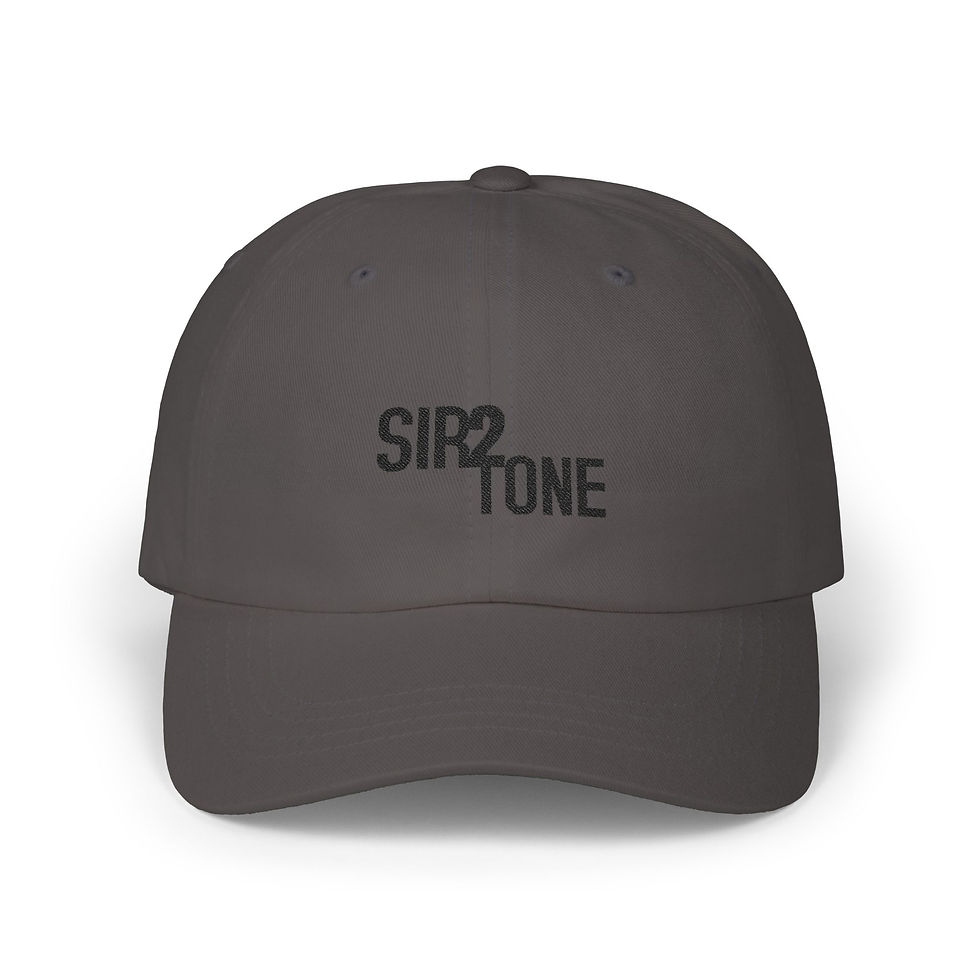 Thumbnail:  Sir2Tone (Blk Logo) Classic Dad Cap - Fun & Casual Style, 
