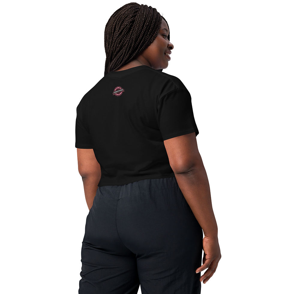 Thumbnail: Streetnoise(Good Vibes) Women’s crop top