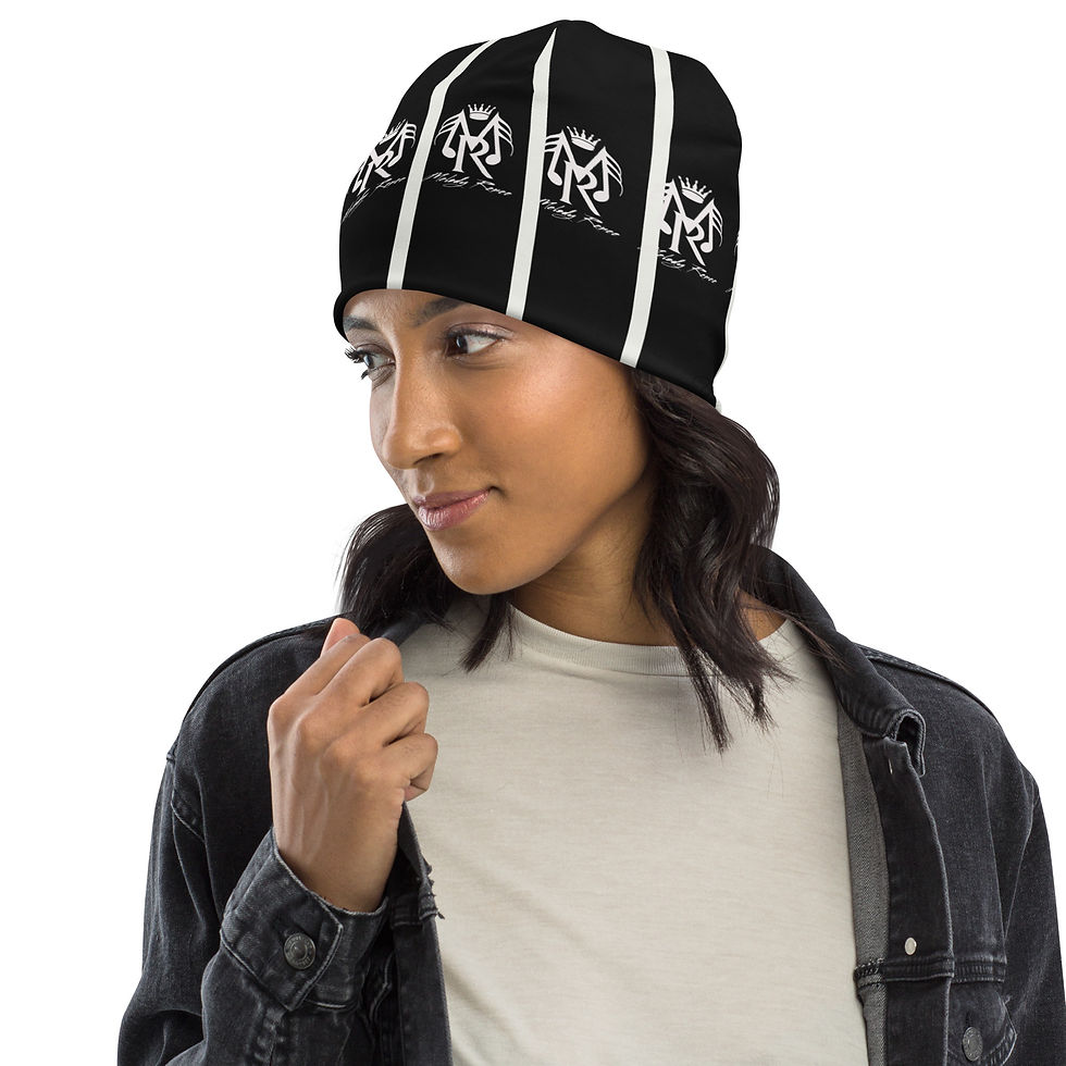 Thumbnail: Melody Renee' All-Over Print Beanie