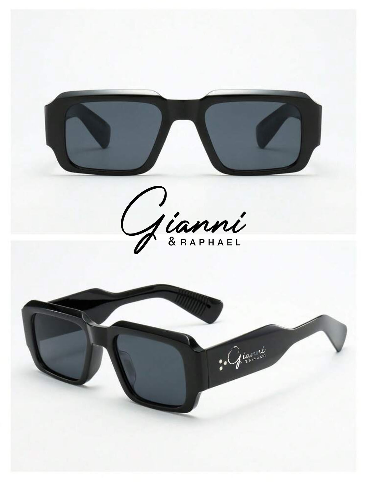GIANNI & RAPHAEL(Style #0005-Blk-Blk)