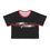 Thumbnail: G&R(Blk/Red) Crop Tee (AOP)