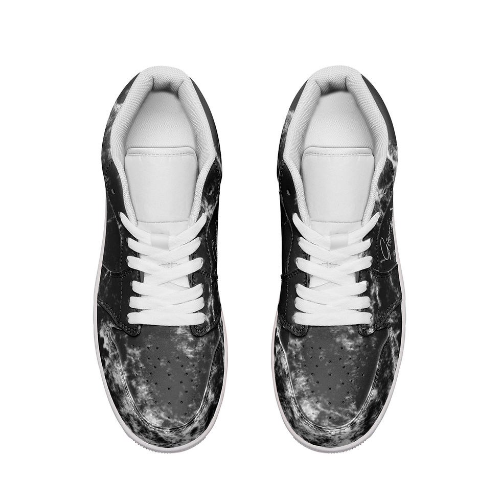Thumbnail: Gianni & Raphae Unisex Low Top Leather Sneakers