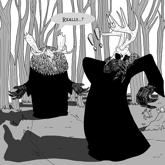 leshen scared of shadow