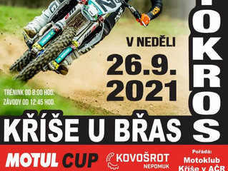 MOTUL CUP - Kříše již tento víkend, časový harmonogram