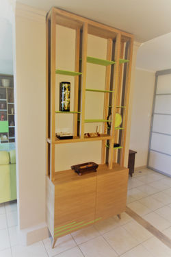 Bibliothèque crée sur mesure