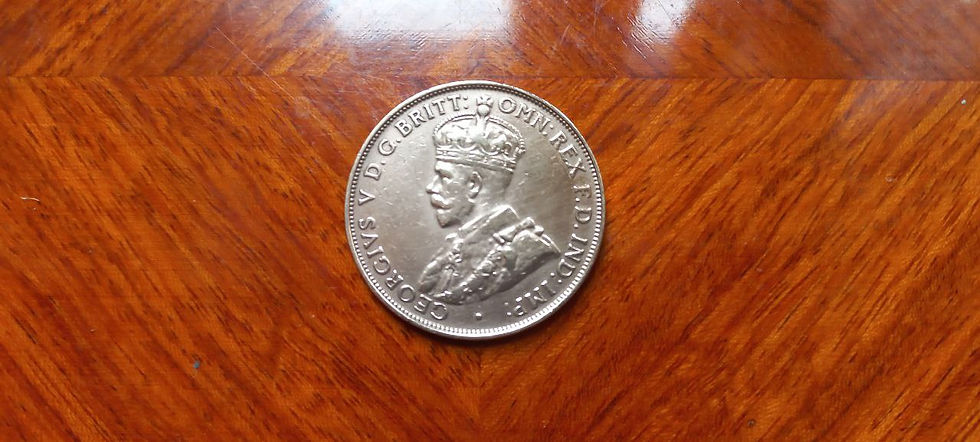 Thumbnail: 1936 One Penny Australia. King 'GEORGIVS V  D.G.BRITT:OMN:REX F.D.IND:IMP:'
