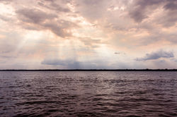 Entardecer no Rio Tocantins