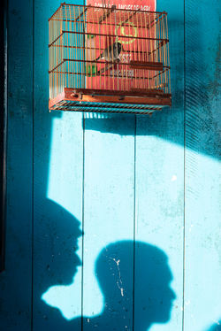 Gaiola em barco de transporte de passageiros, Mangabeira