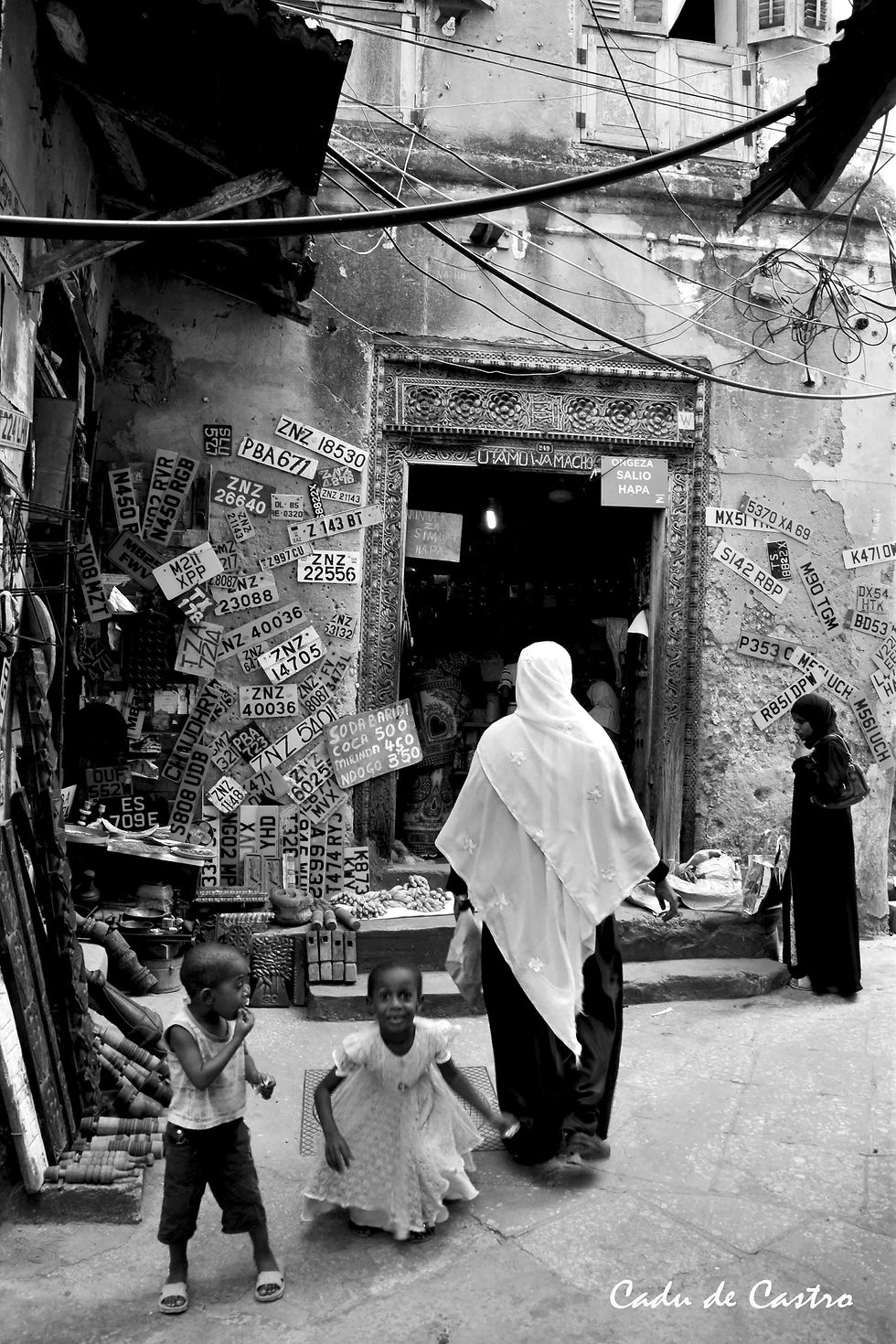 Ruas de Stone Town, Zanzibar