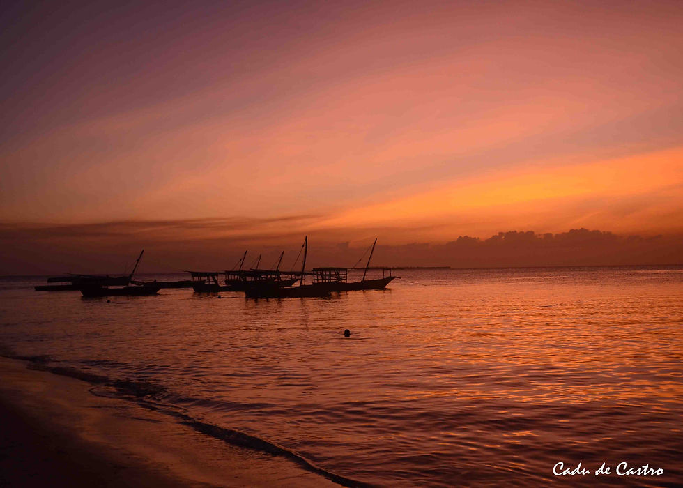 Por do Sol em Stone Town