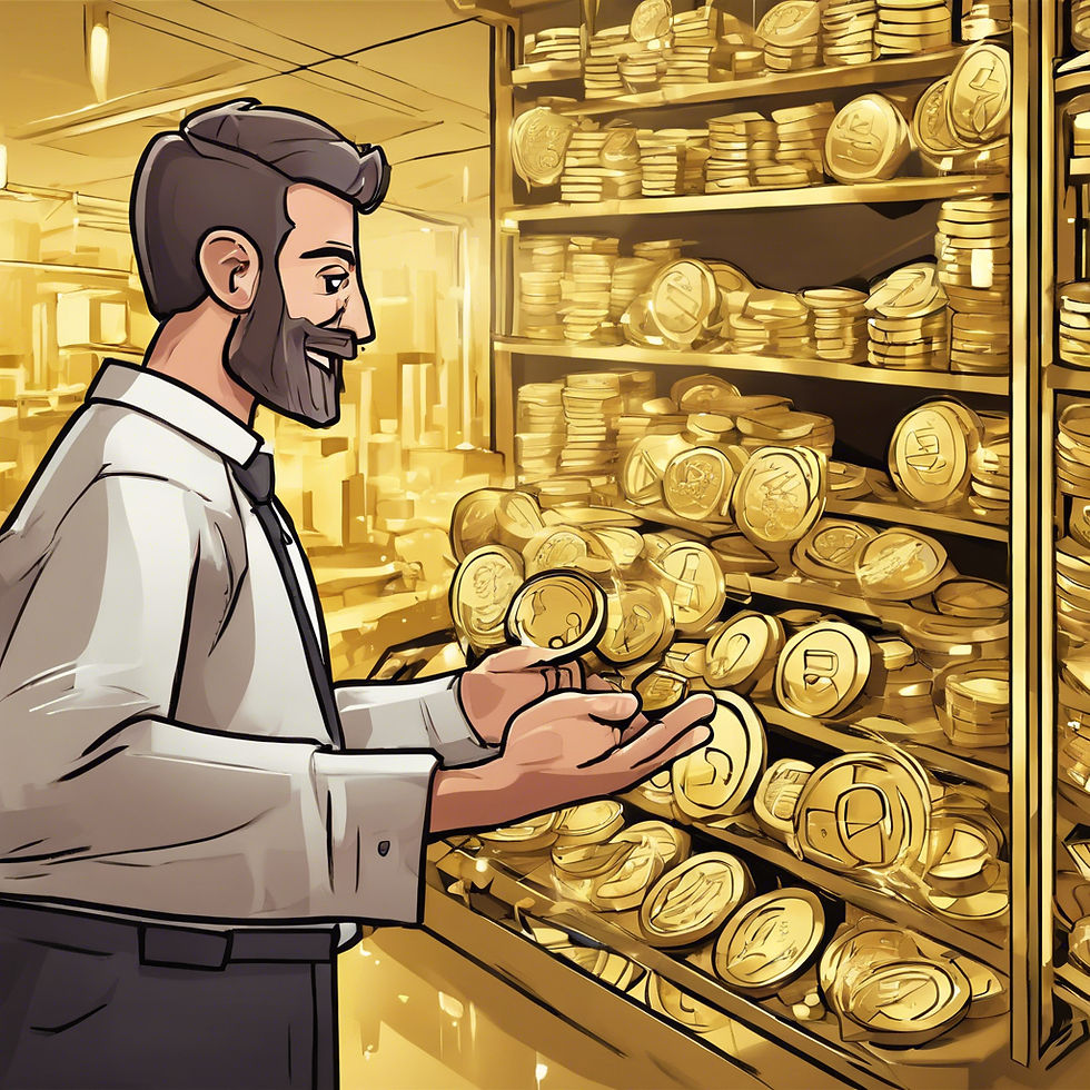 Investimento digital em ouro