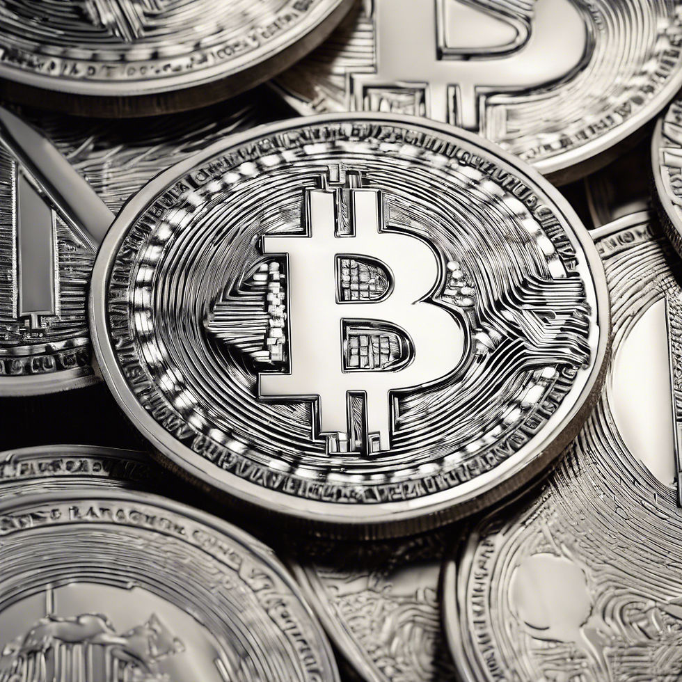 Moneda digital con respaldo de plata