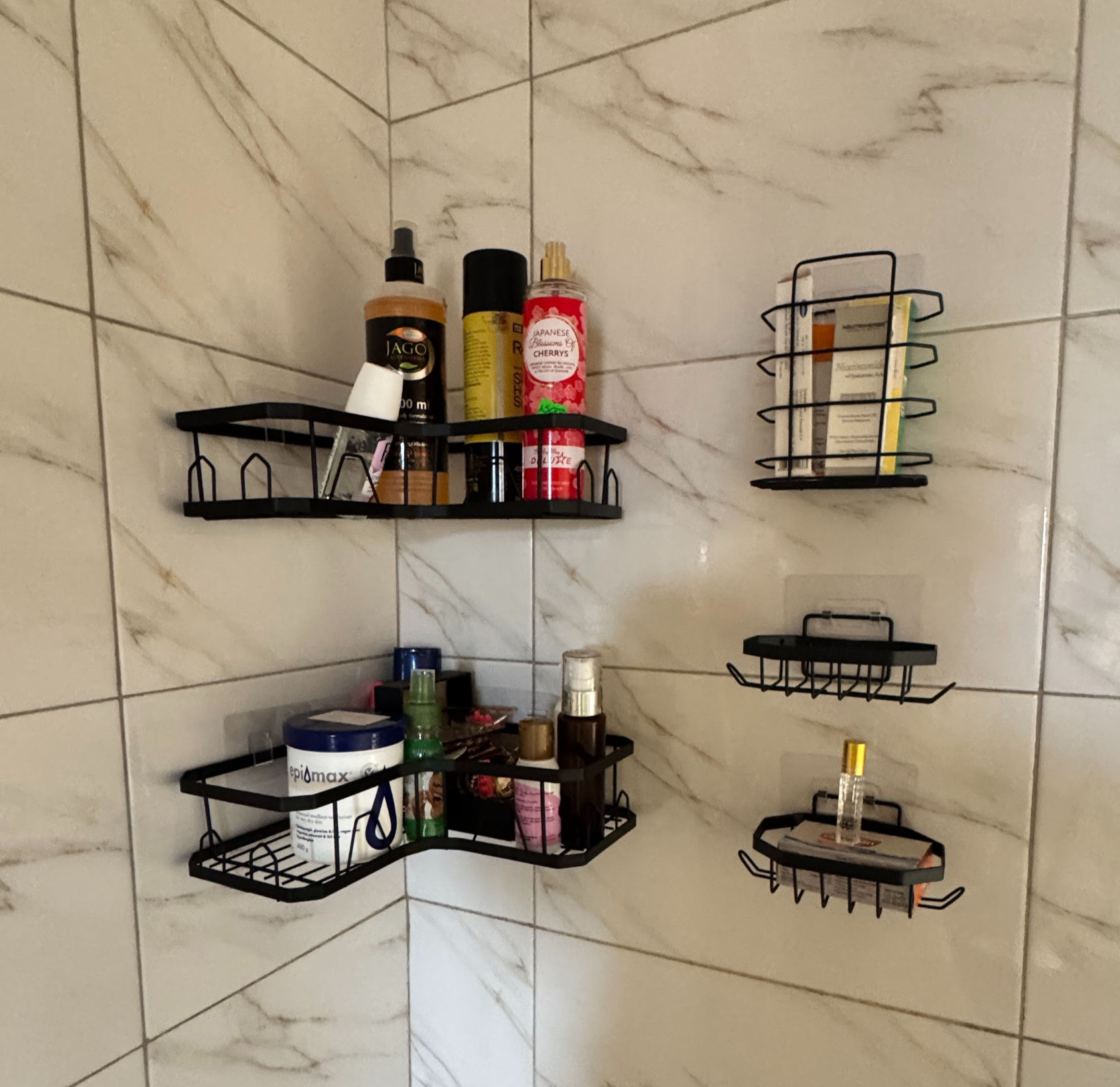 Bathroom Corner Rack