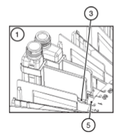 AU680 Reagent bottle placement