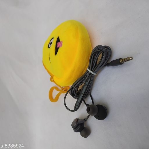 Thumbnail: Galax S10 Big Bass with clear sound earphone I Velvet Case (Cover)
