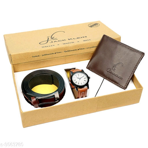Thumbnail: Men's Watches and belt combo 