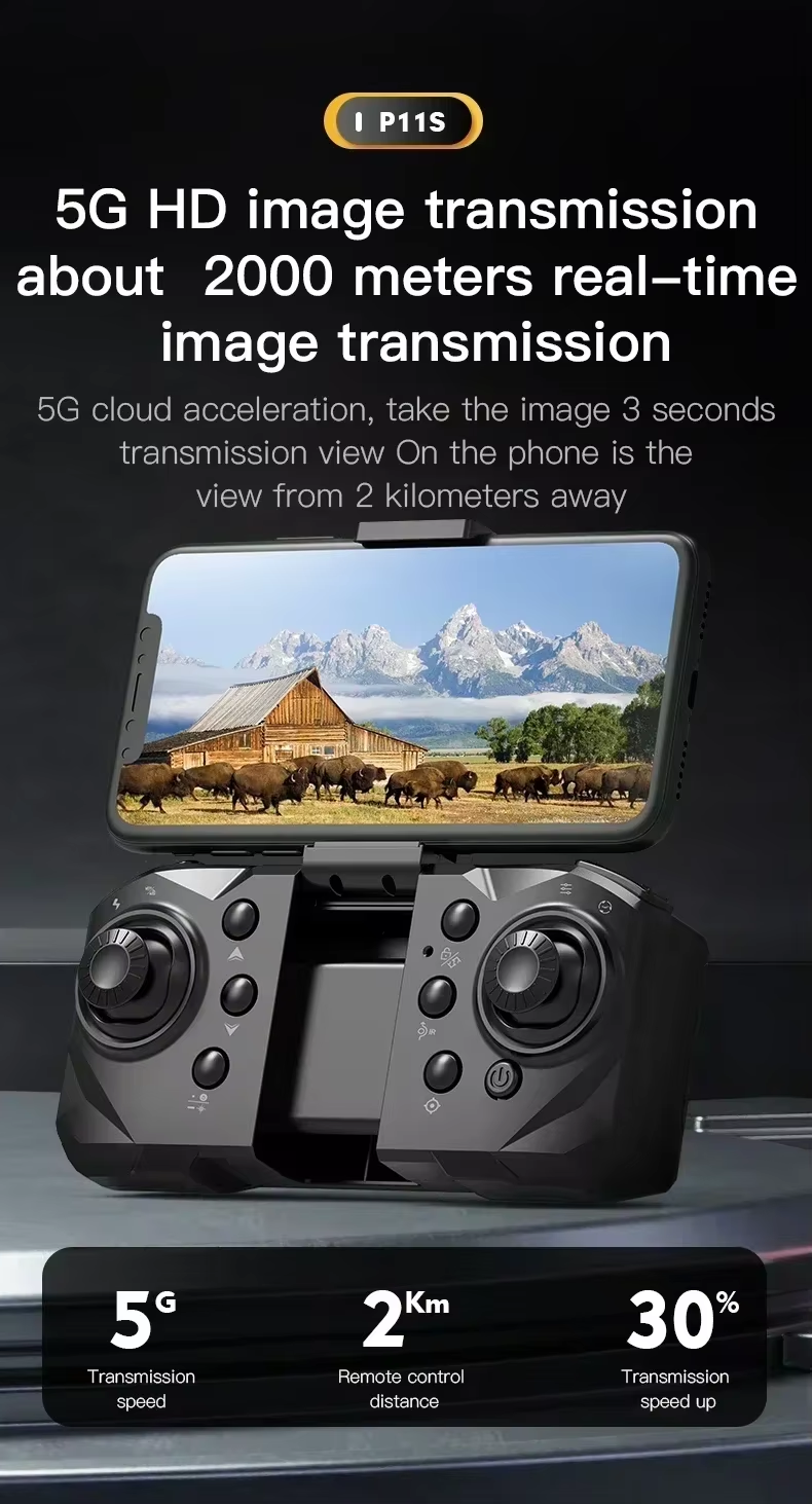 Thumbnail: P11 Max GPS Drone 8K HD 5G Professional Aerial Photography Dual Camera