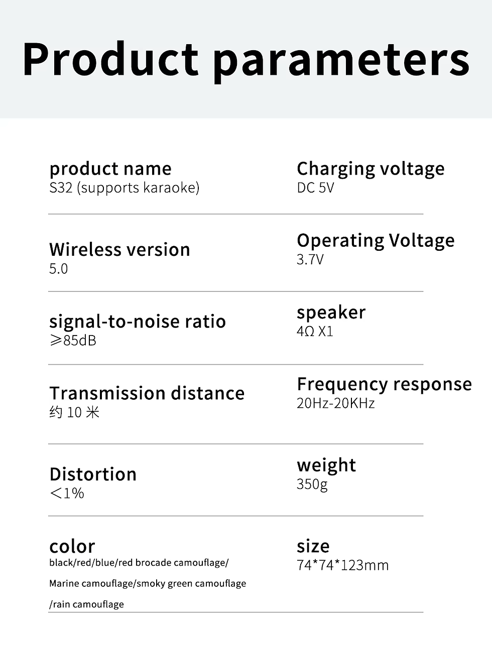 Thumbnail: Zealot-S32 Wireless Speaker Outdoor Portable Subwoofer Speaker