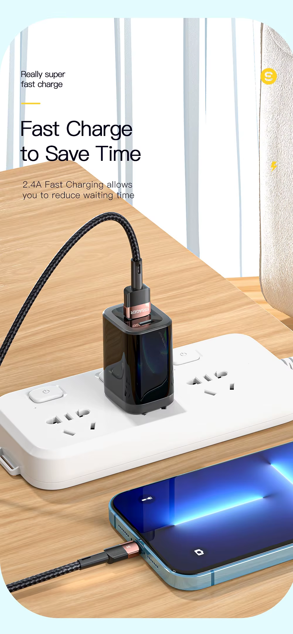 Thumbnail: Essager Fast Charging For iPhone Usb Cable 11 12 13 Pro Max 