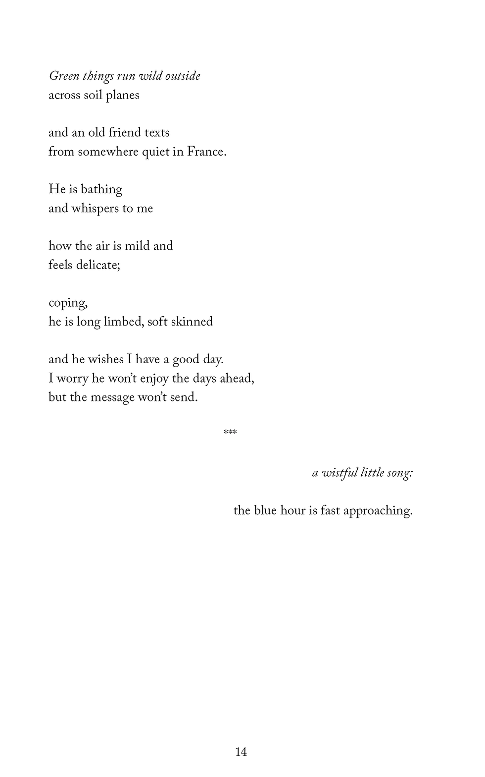 Thumbnail: Lucy Rose Cunningham - Interval: House, Lover, Slippages