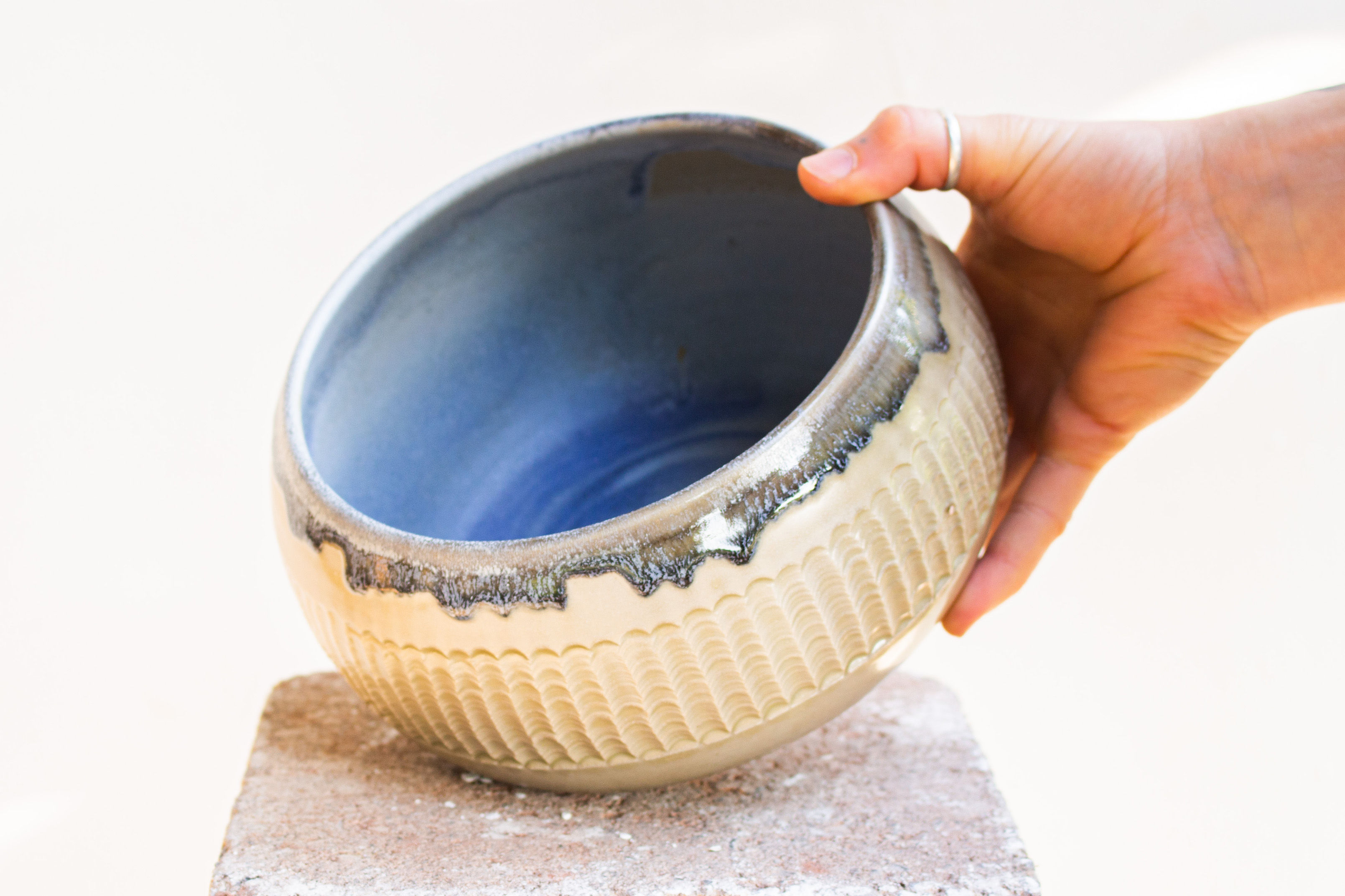 Jai Sallay-Carrington Arrowmont Porcelain Serving Bowl
