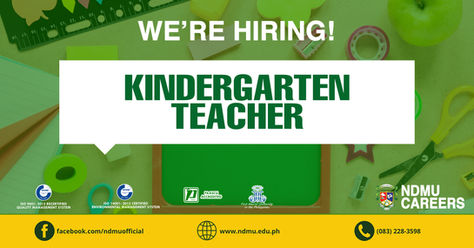 KINDERGARTEN TEACHER
