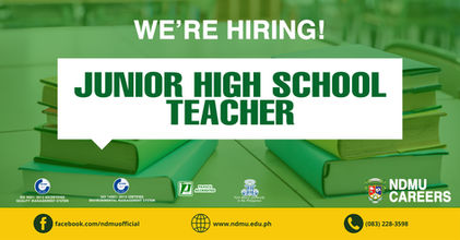JUNIOR HIGH SCHOOL TEACHER