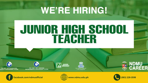 JUNIOR HIGH SCHOOL TEACHER