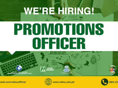 PROMOTIONS OFFICER
