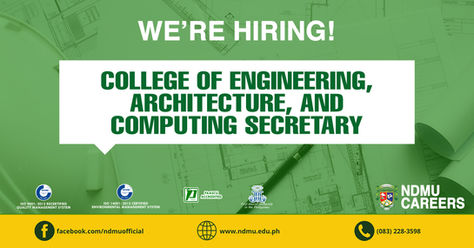 College of Engineering, Architecture, and Computing Secretary