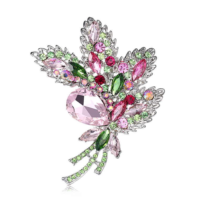 Thumbnail: Bouquet of Flower Pin Brooches