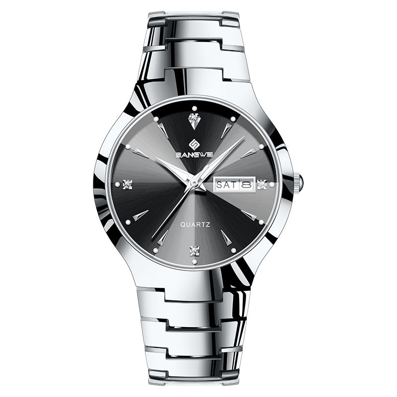 Thumbnail: BANGWEI Gold Stainless Steel Women's Quartz Watch Luminous Sport Waterproof Wris