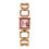 Thumbnail: New GUOU 8190 Women's Square Wristwatch Trend Simple Steel 