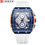 Thumbnail: CURREN Top Brand Men's Watches Luxury Square Quartz Wristwatch  Waterproof Lumin