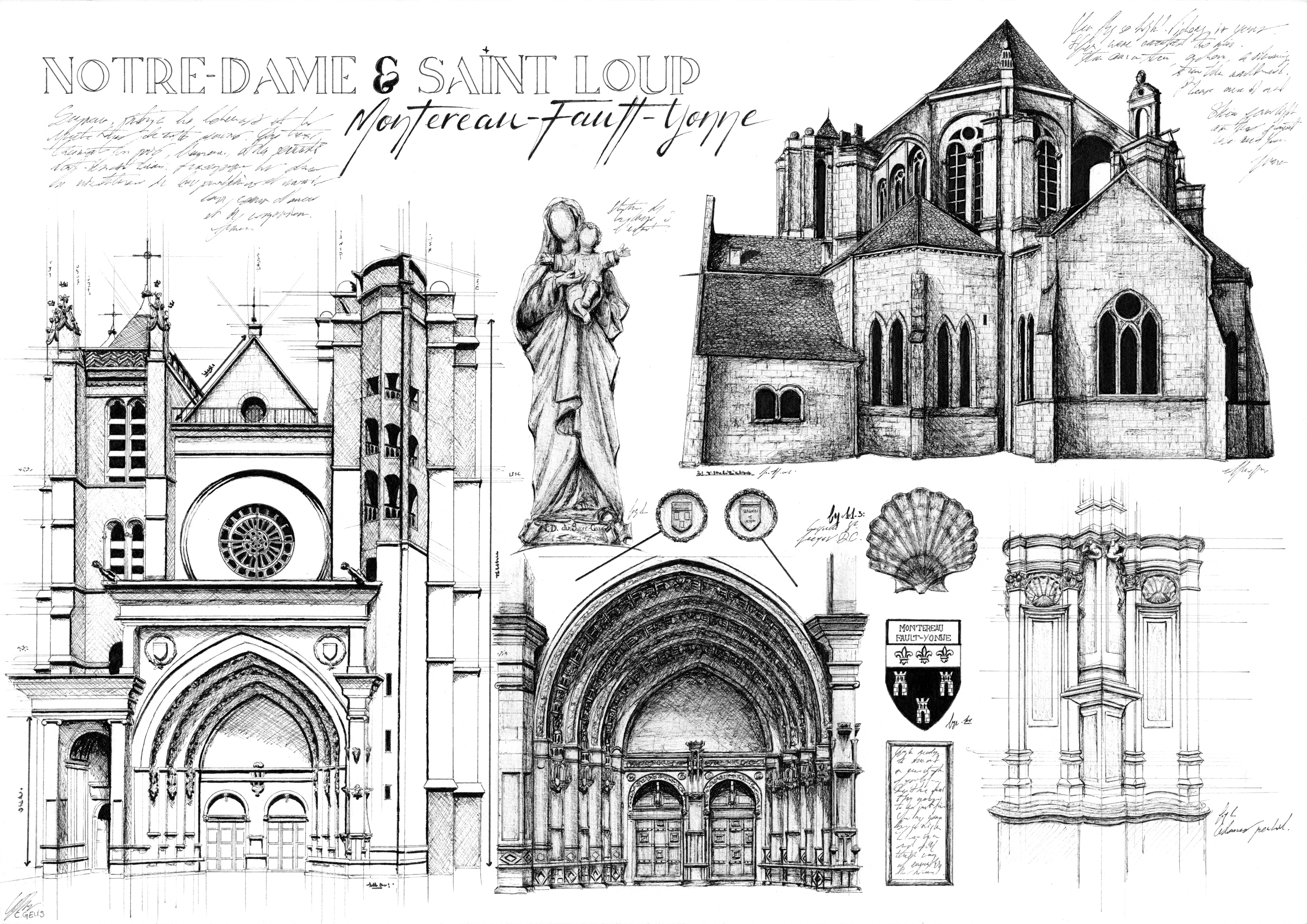 Montereau-Fault-Yonne : Notre-Dame-Saint-Loup