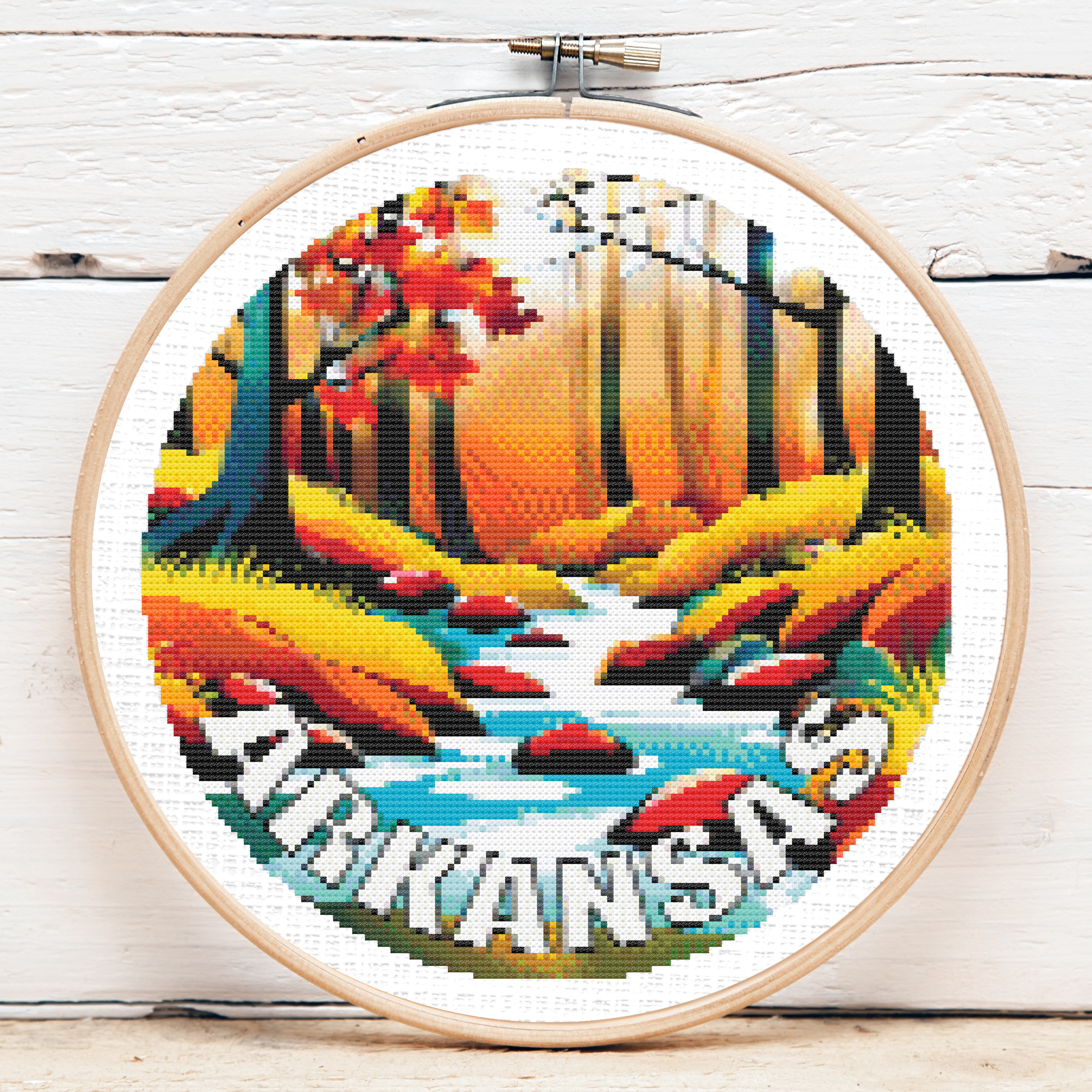 State of Arkansas Hoop Landscape