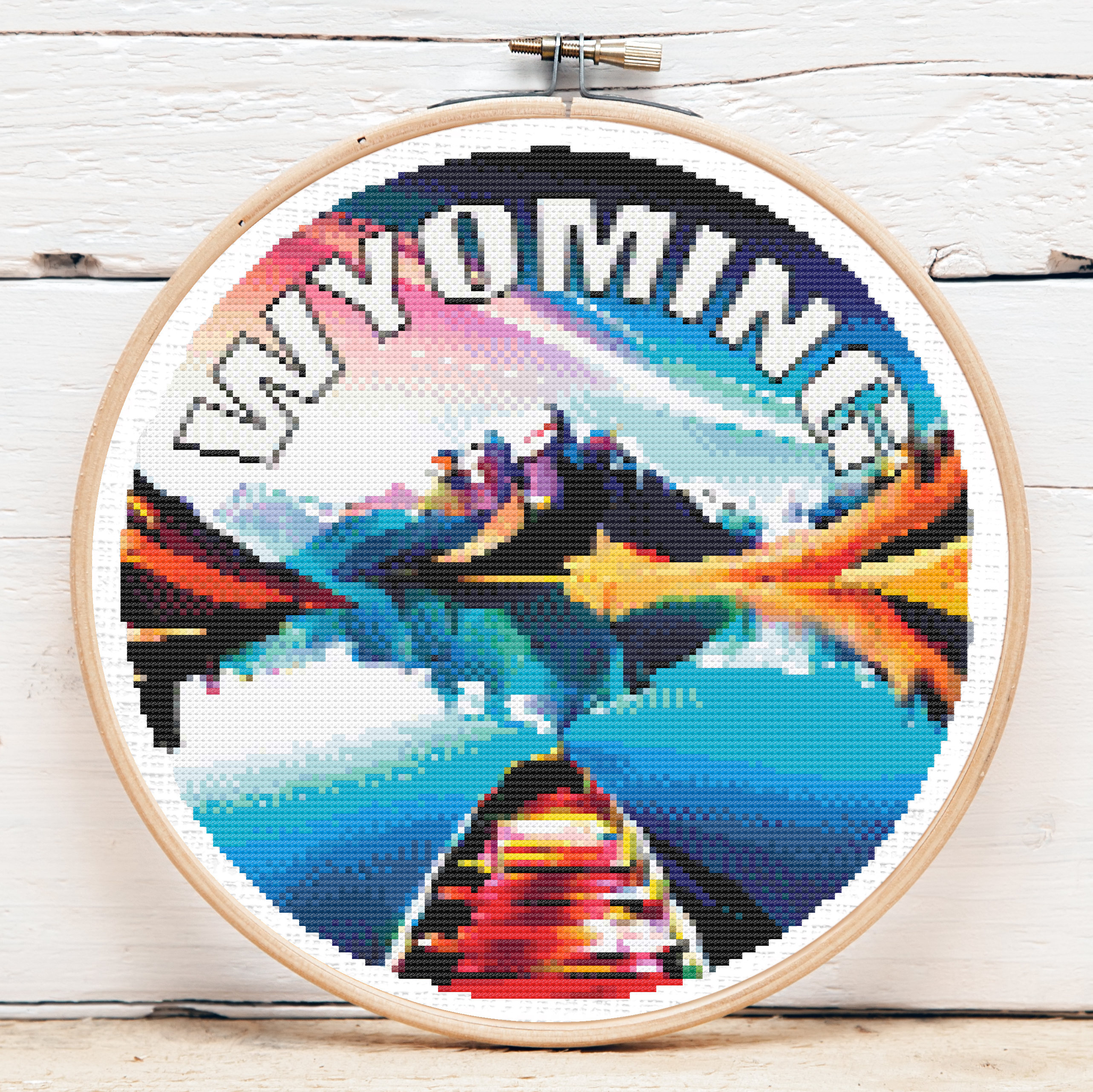 State of Wyoming Hoop Landscape