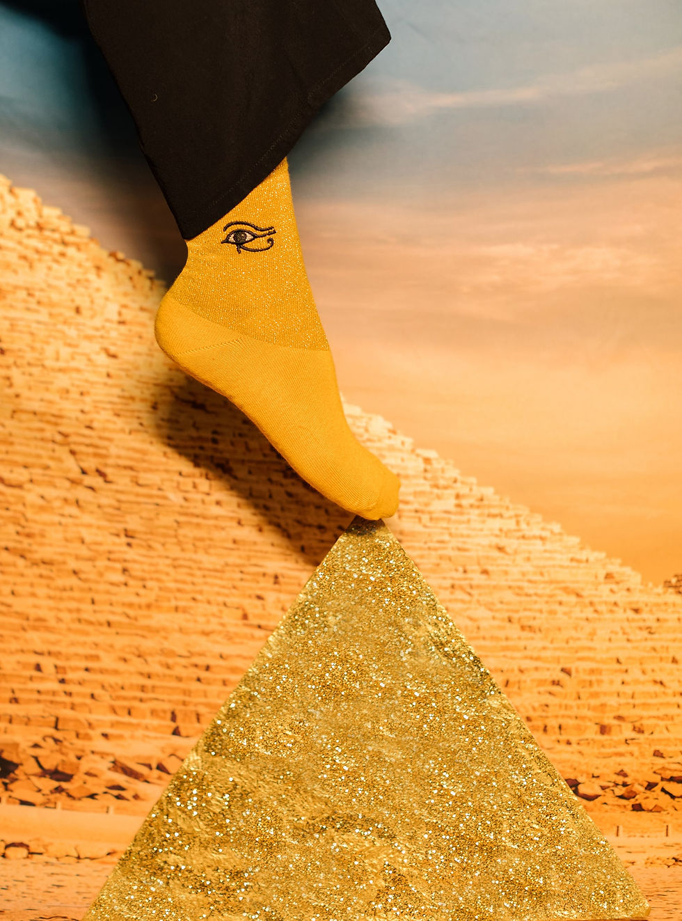 Miniature : Chaussette  Oeil de Sphinx