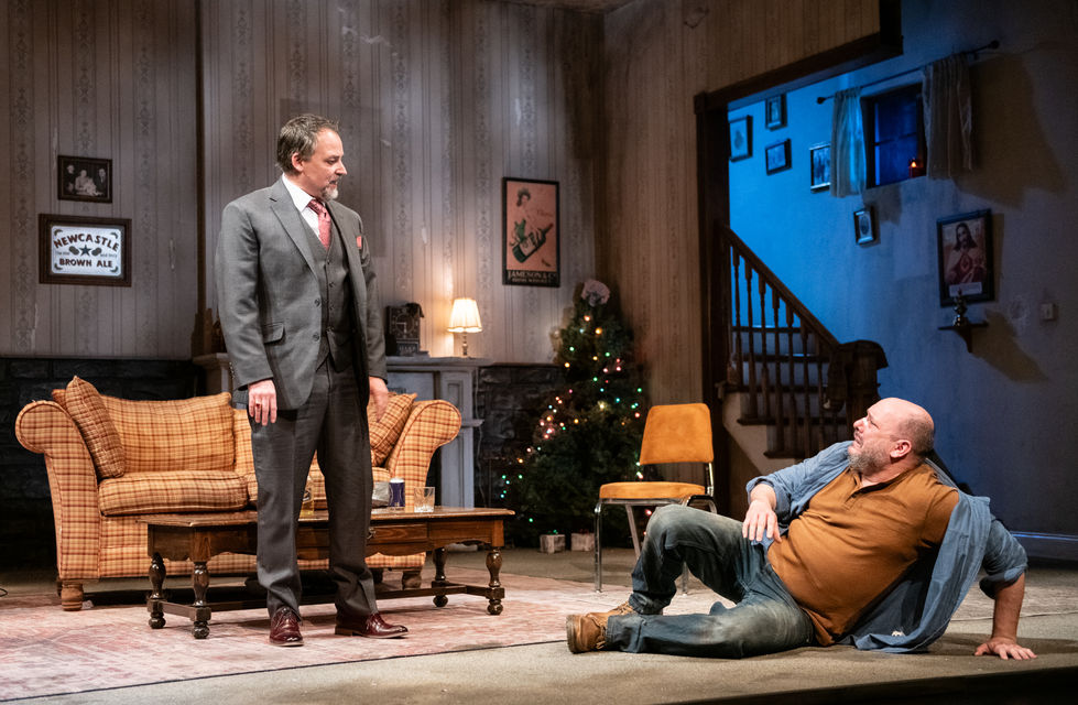 3_Marcus Kyd (Mr. Lockhart) and Chris Genebach (Sharky) in The Seafarer at Round House The