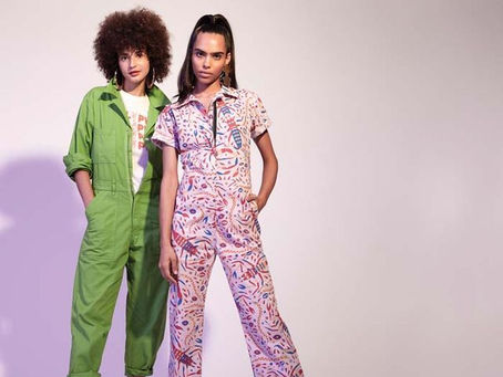 Scorpion jumpsuit collaboration with Nooworks featured in Bust Magazine!!!