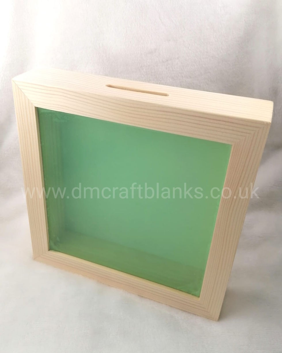 Money box picture frame DM Craft Blanks