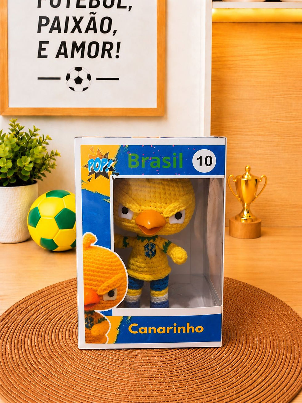 Miniatura: Kit PDF Caixa e Mascote do Canarinho