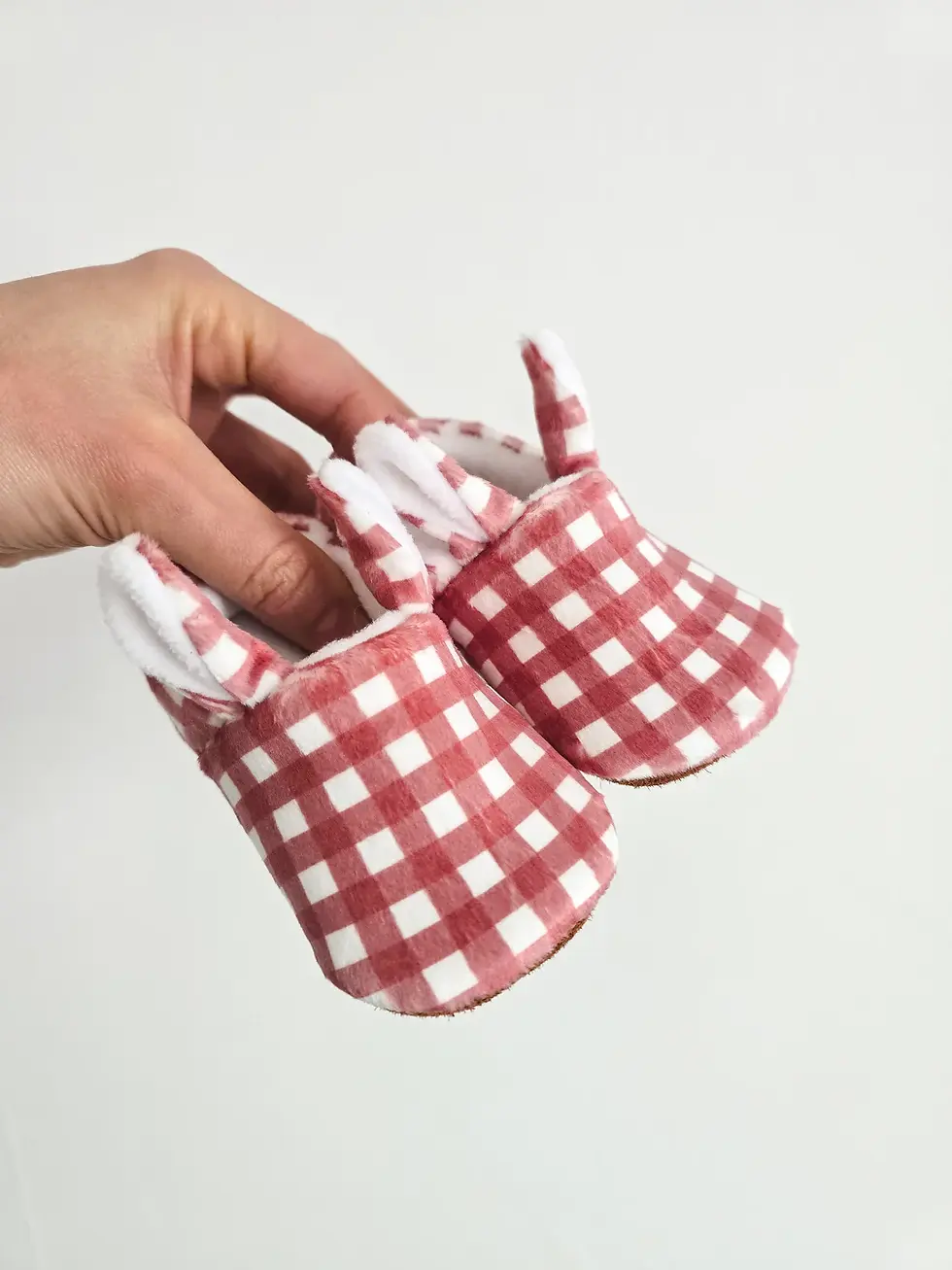 Miniature : Chaussons  - Vichy Carots