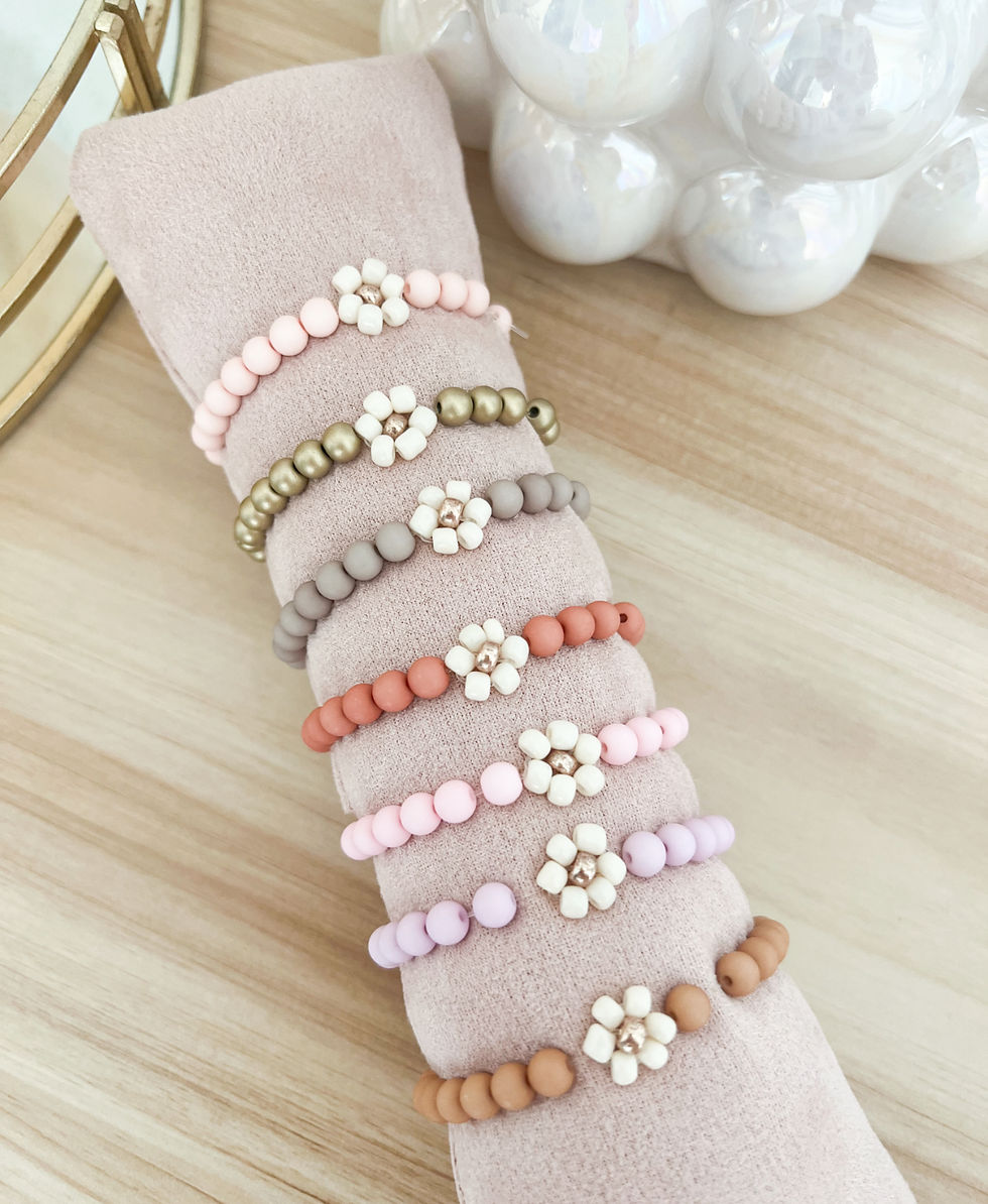 Miniature : Bracelet Marguerite — 1 Fleur Gold