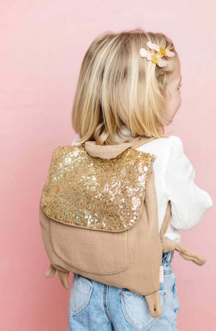 Miniature : Sac glitter - Doré