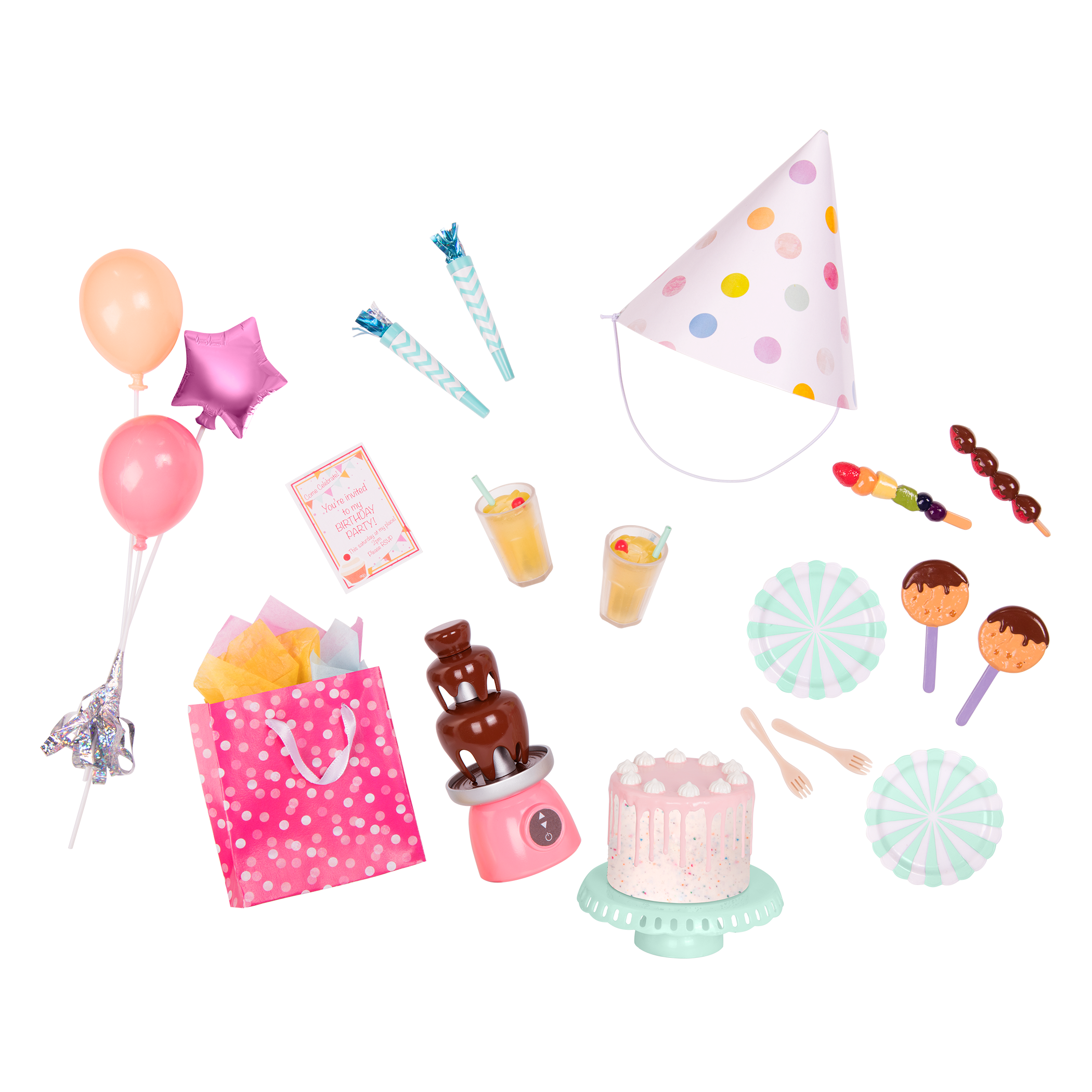 Petit Accessoire Our Generation - Fête d'Anniversaire