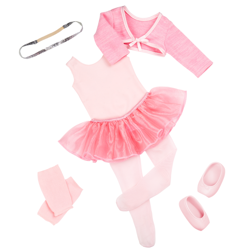 Thumbnail: Poupée Our Generation 46 cm - Sydney Lee Ballerine & Livre
