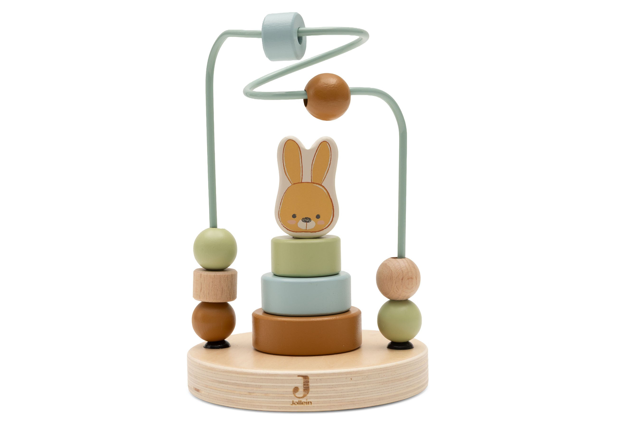 Boulier Spirale en Bois - Bunny Luz