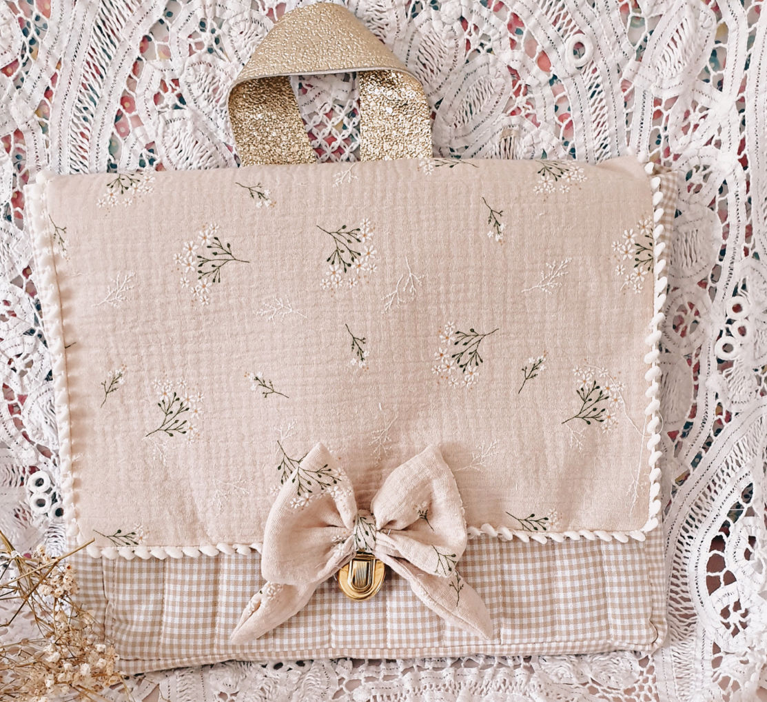 Cartable ou sac a dos - Hyacinthe Vichy